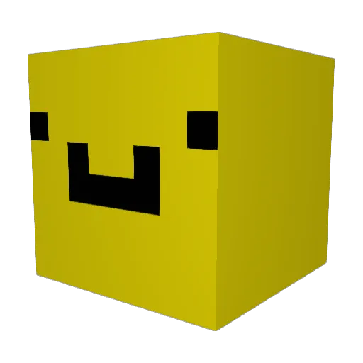 ElIiott Minecraft avatar head, 3D render