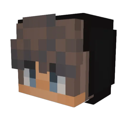 ElIt3___ Minecraft avatar head, 3D render