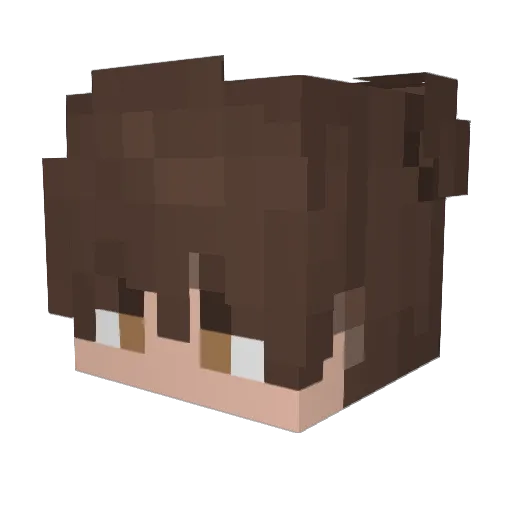ElJoines097 Minecraft avatar head, 3D render
