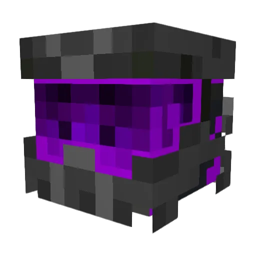 ElJork Minecraft avatar head, 3D render