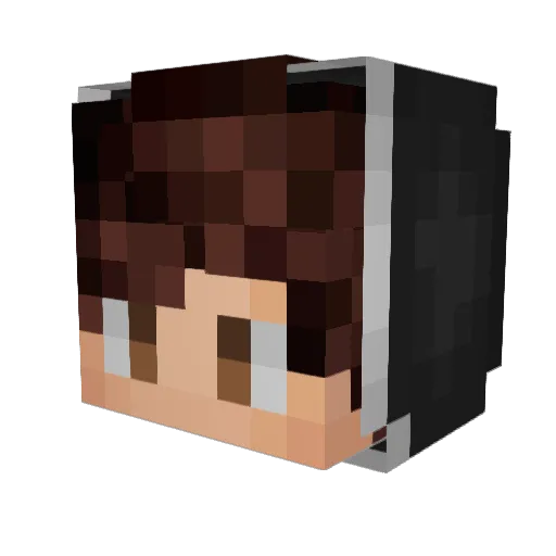 ElJovaz Minecraft avatar head, 3D render
