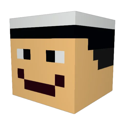 ElKikiJimenez69 Minecraft avatar head, 3D render