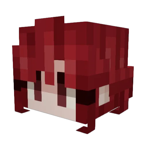 ElLimon_ Minecraft avatar head, 3D render