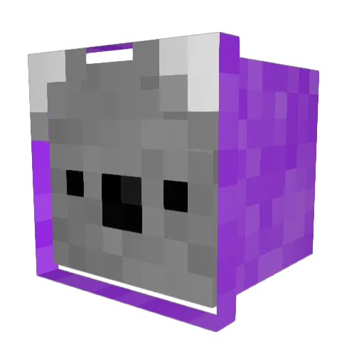 ElMarsopa Minecraft avatar head, 3D render