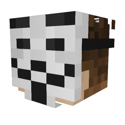 ElMatty7u7 Minecraft avatar head, 3D render