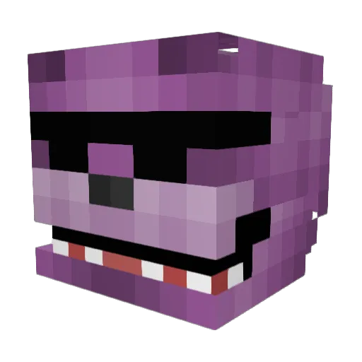 ElMentas13 Minecraft avatar head, 3D render