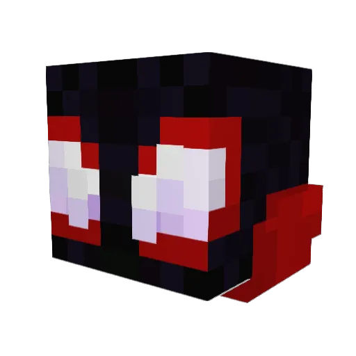 ElMetas115 Minecraft avatar head, 3D render