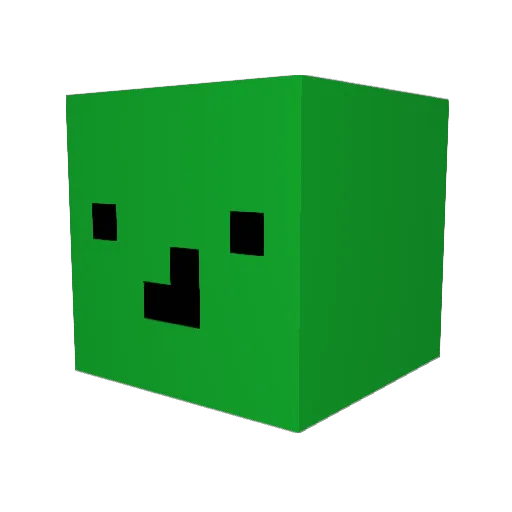 ElMiniMarcos Minecraft avatar head, 3D render