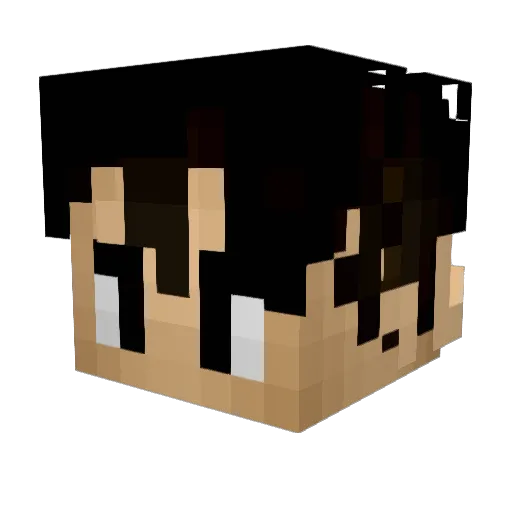 ElMismiisimoCTM Minecraft avatar head, 3D render