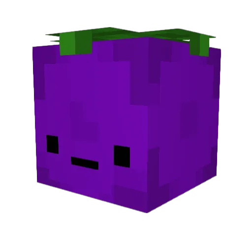 ElMuchachoHvib Minecraft avatar head, 3D render