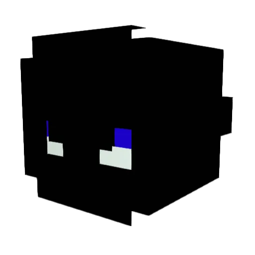 ElPablitoo Minecraft avatar head, 3D render