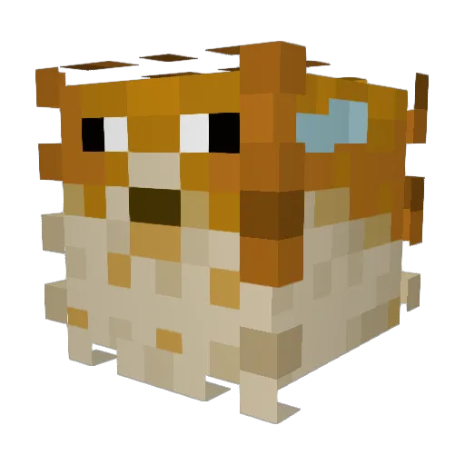 ElPaframa Minecraft avatar head, 3D render