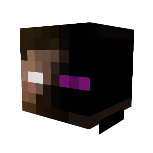 ElPavoRaul Minecraft avatar head, 3D render