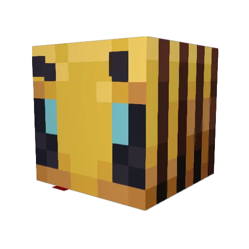 ElPegas Minecraft avatar head, 3D render