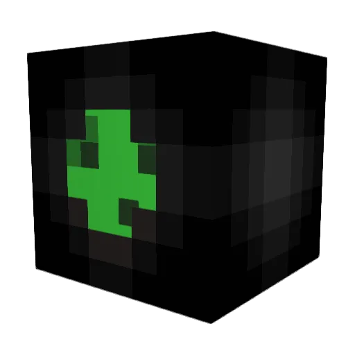ElPepeLePuffy24 Minecraft avatar head, 3D render