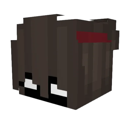 ElPita4k Minecraft avatar head, 3D render