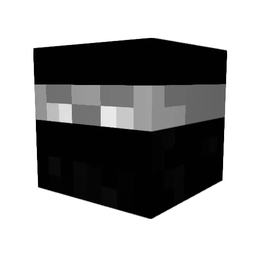 ElPitro Minecraft avatar head, 3D render