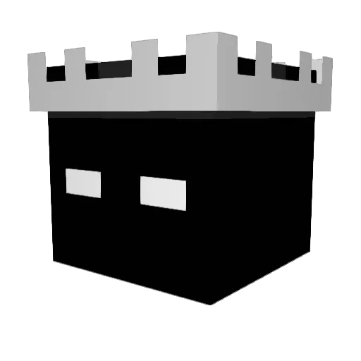 ElSeju Minecraft avatar head, 3D render