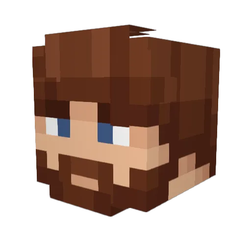 ElShaarawy92 Minecraft avatar head, 3D render