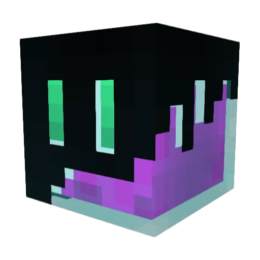 ElSnato Minecraft avatar head, 3D render