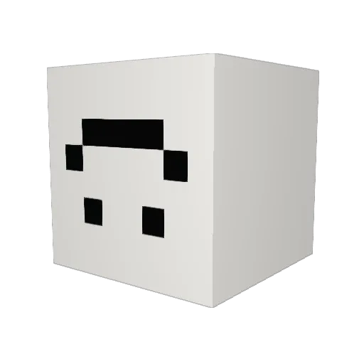 ElTalachasss Minecraft avatar head, 3D render