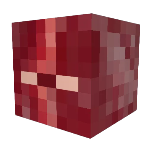 ElTioCarne Minecraft avatar head, 3D render