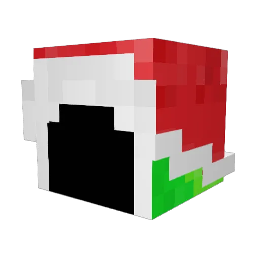 ElTitoAlex33 Minecraft avatar head, 3D render