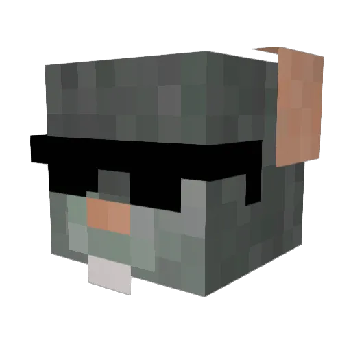 ElTorin0 Minecraft avatar head, 3D render