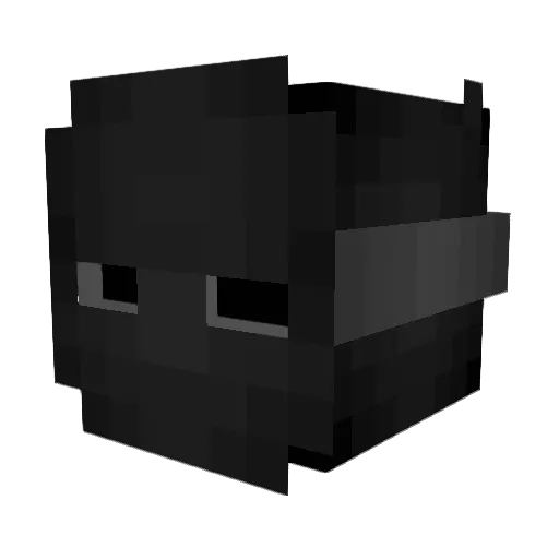 ElTucu23 Minecraft avatar head, 3D render