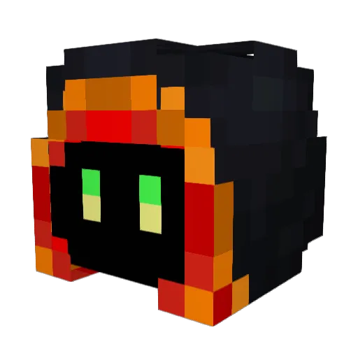 ElWeroSabroso Minecraft avatar head, 3D render