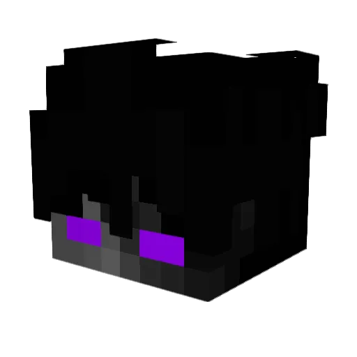 ElYuT_ Minecraft avatar head, 3D render