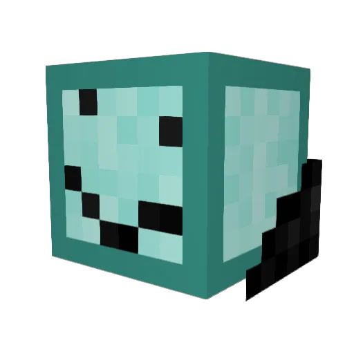 El_Babatunde Minecraft avatar head, 3D render