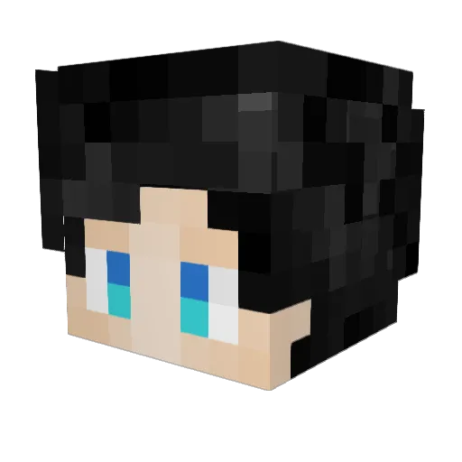 El_Bed_win Minecraft avatar head, 3D render