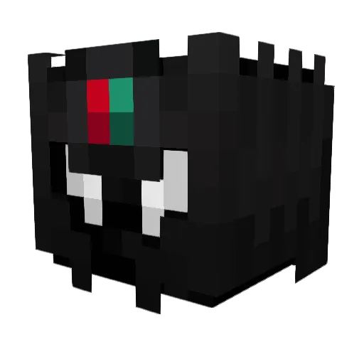 El_Caunas Minecraft avatar head, 3D render