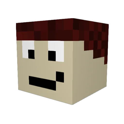 El_Chaos27707 Minecraft avatar head, 3D render