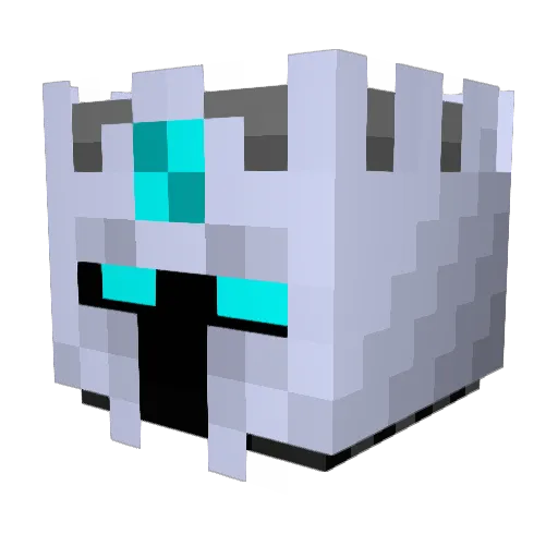 El_Cooli Minecraft avatar head, 3D render
