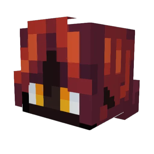El_Cringo Minecraft avatar head, 3D render