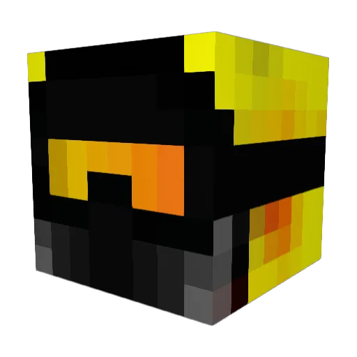 El_Currywurst Minecraft avatar head, 3D render