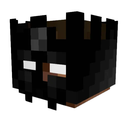 El_Diablo12 Minecraft avatar head, 3D render