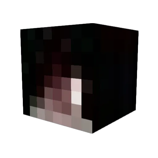 El_Fisio Minecraft avatar head, 3D render