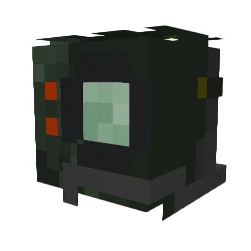 El_Greedo Minecraft avatar head, 3D render