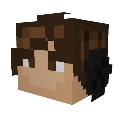 El_Guero29 Minecraft avatar head, 3D render
