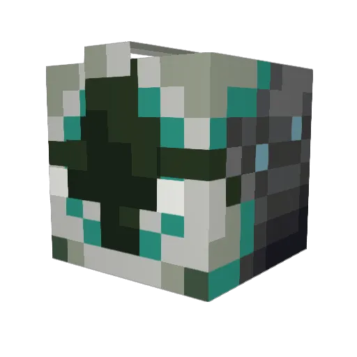 El_Jefre Minecraft avatar head, 3D render