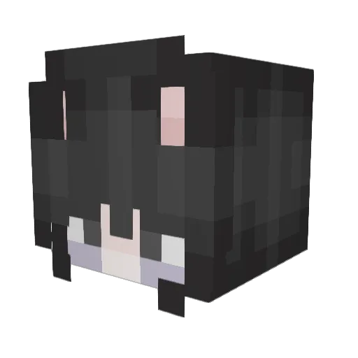 El_Jongo Minecraft avatar head, 3D render