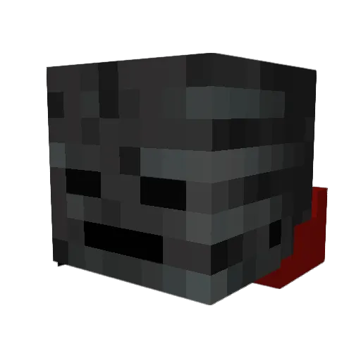 El_Laucha07 Minecraft avatar head, 3D render