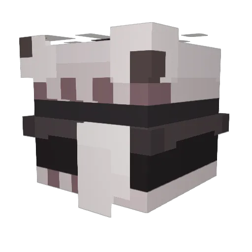 El_Lomitos Minecraft avatar head, 3D render