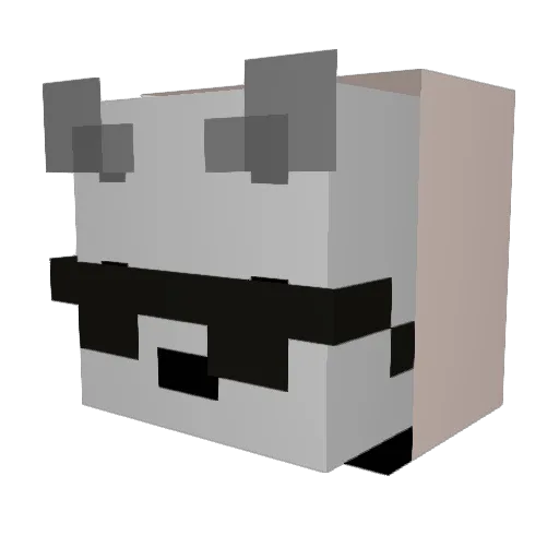 El_Manu24 Minecraft avatar head, 3D render