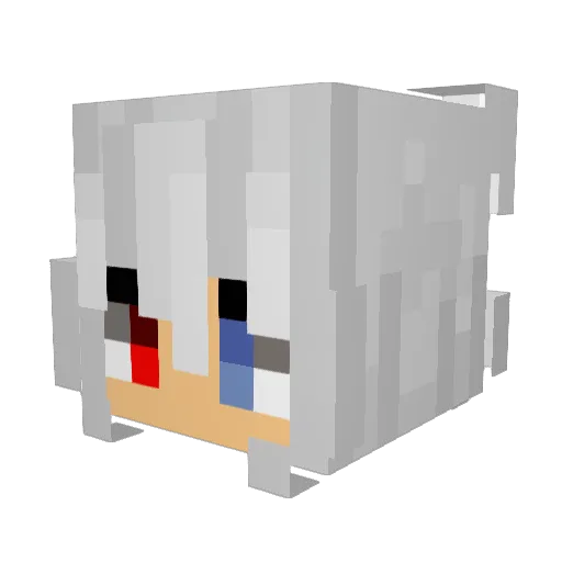 El_MikyLVII Minecraft avatar head, 3D render