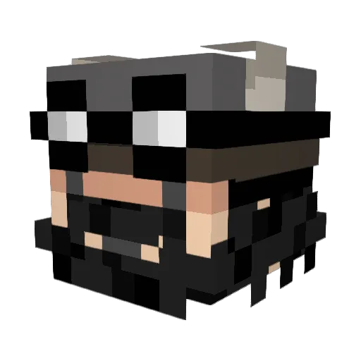 El_Navarov Minecraft avatar head, 3D render