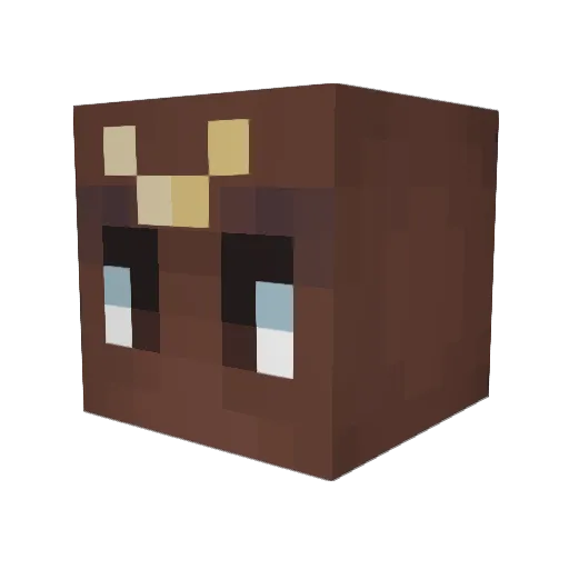 El_Patriccio Minecraft avatar head, 3D render